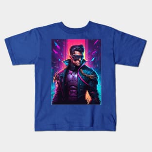 Cyberpunk Superhero Kids T-Shirt